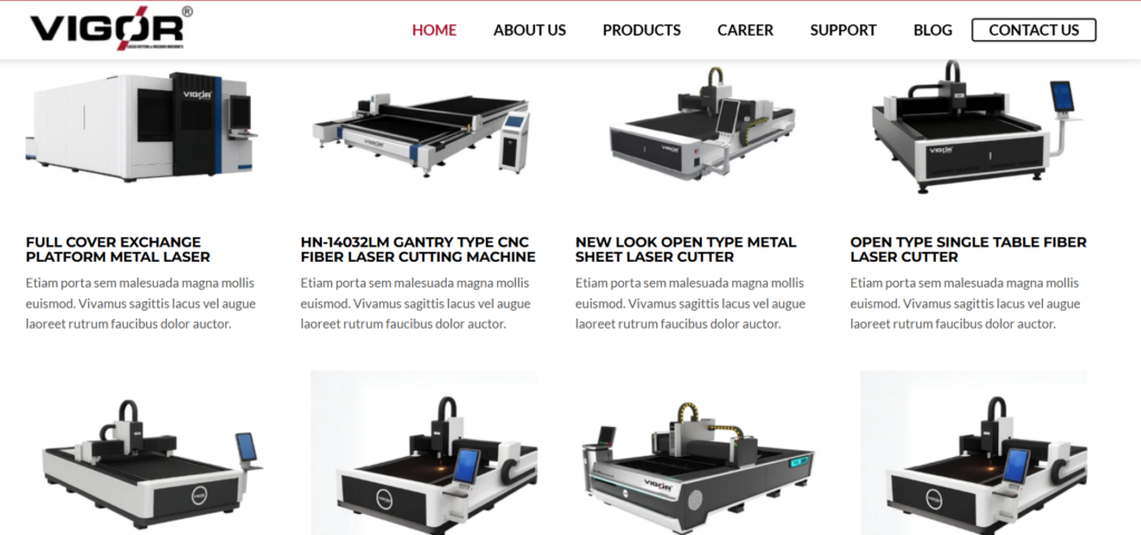 Looking for a reliable Metal Sheet Laser Cutter Manufacturer in Delhi? Vigor Laser offers advanced laser cutting machines for precision cutting, high productivity, energy efficiency, and superior manufacturing performance across industries.